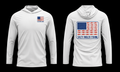 American Red Fish Flag