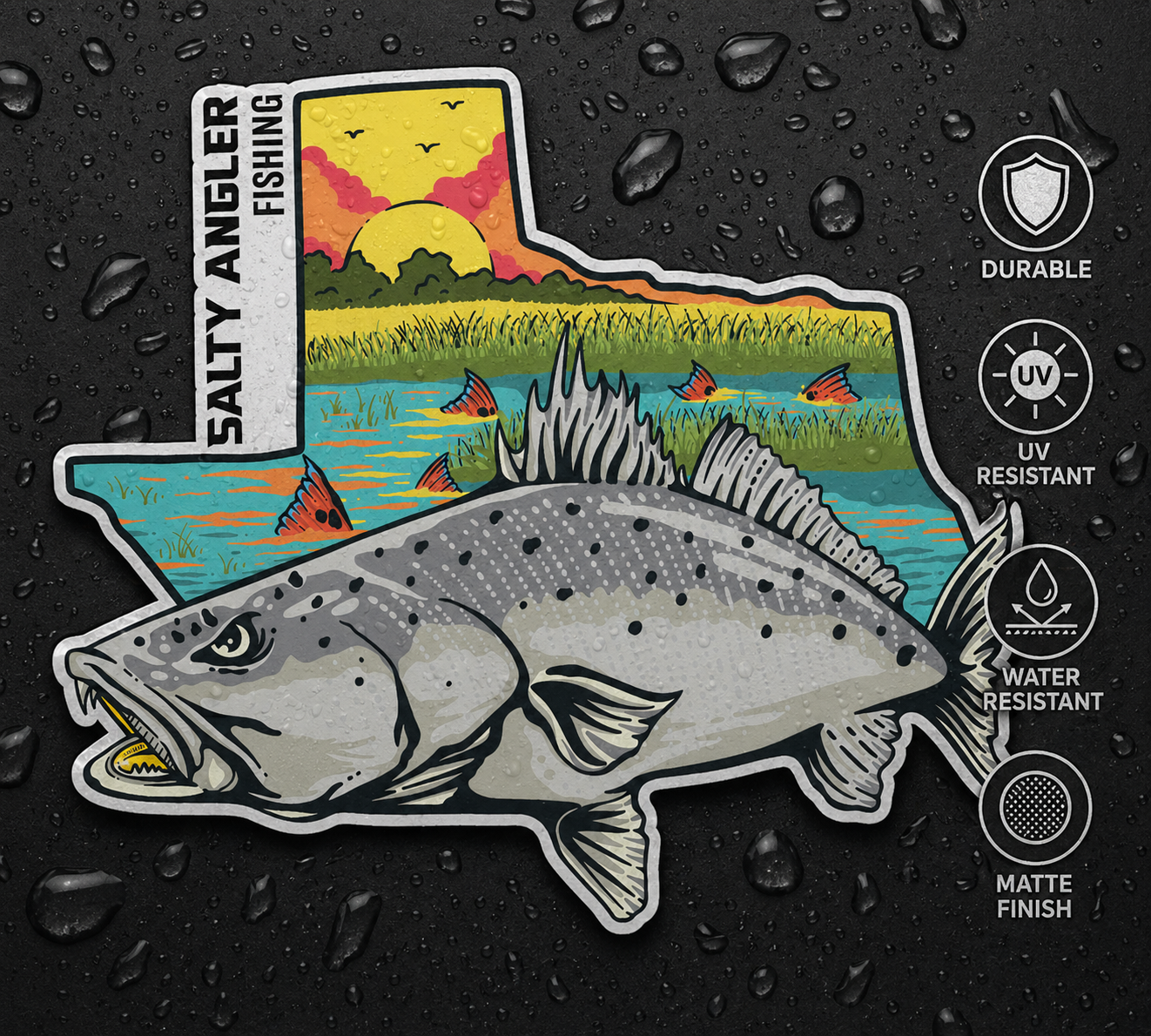 Texas Sunset Trout
