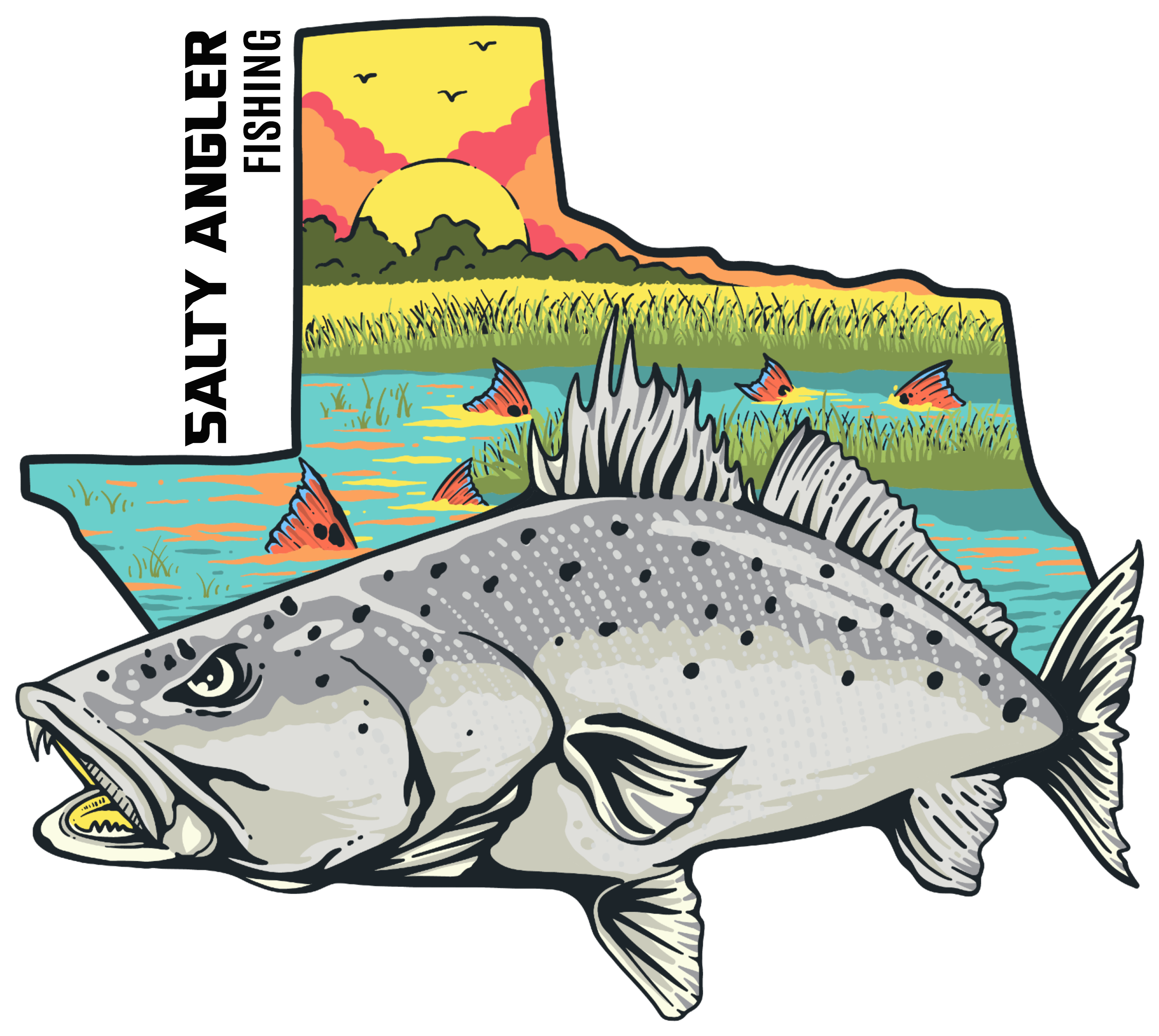 Texas Sunset Trout